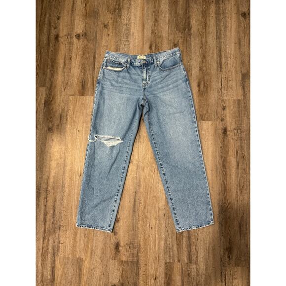 Madewell Denim - Madewell Womens Low Rise Baggy Straight Jean Size 31